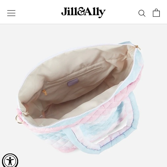 Jill & Ally. tote bag  gently used - Picture 5 of 11